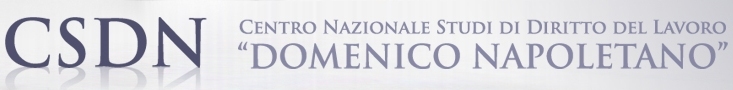 Centro Nazionale Studi di Diritto del Lavoro D. Napoletano
